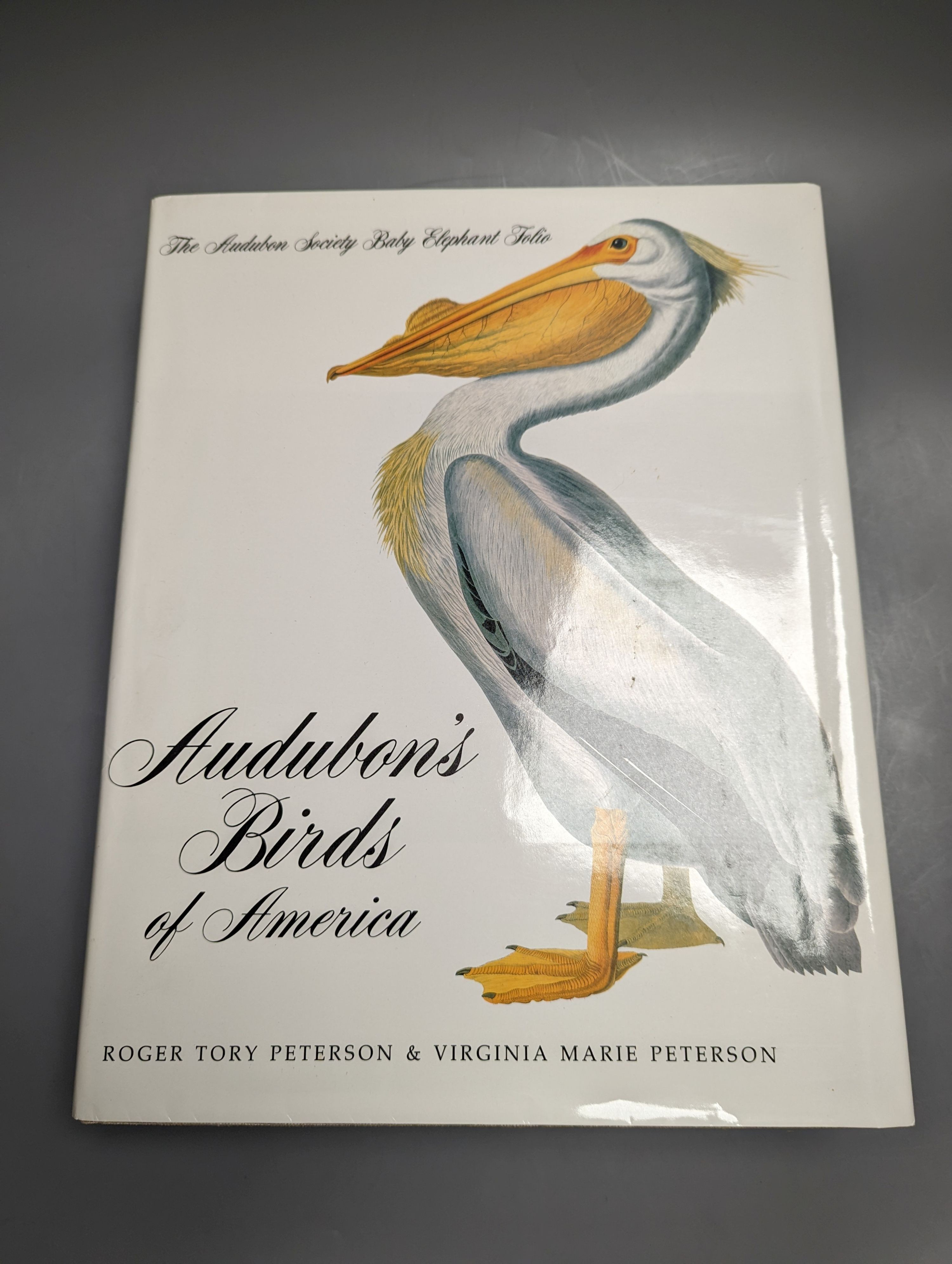 The Audubon Society baby elephant folio ‘Audubons Birds of America’ by Roger Tory Peterson and Virginia Marie Peterson